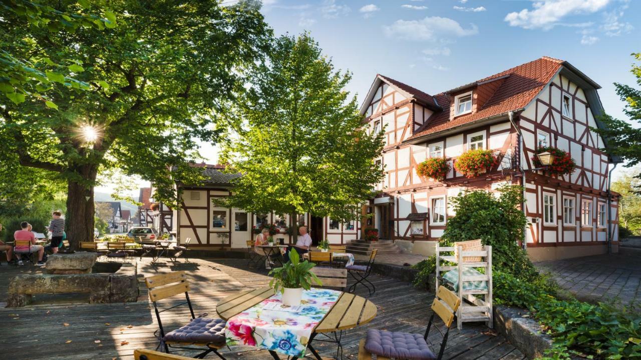Landhotel Gemeindeschaenke Wanfried Eksteriør bilde